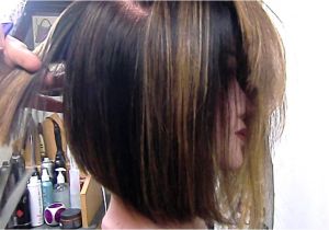 Youtube Graduated Bob Haircut Angled Bob Hairstyles Angled Bob Graduated and Texturized