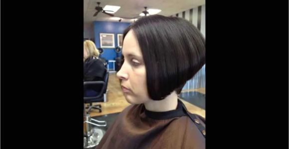Youtube Graduated Bob Haircut Hair Makeover Long to Graduated Bob Haircut