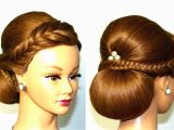 Youtube Hairstyles for Weddings Wedding Hairstyle for Medium Long Hair Elegant Updo