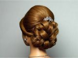 Youtube Hairstyles for Weddings Wedding Prom Hairstyle for Long Hair Bridal Updo