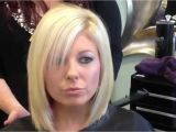 Youtube Layered Bob Haircuts Blonde Layered Bob Haircut