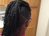 Zig Zag Braids Hairstyle Mohawk Braids Hair Pinterest